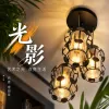Modern and simple household chandeliers for living rooms, bedrooms and dining rooms, creative and personalized lighting fixtures, warm and bright details Picture
